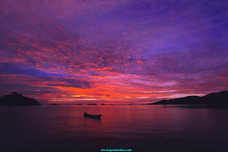 Maumere Bay Sunset